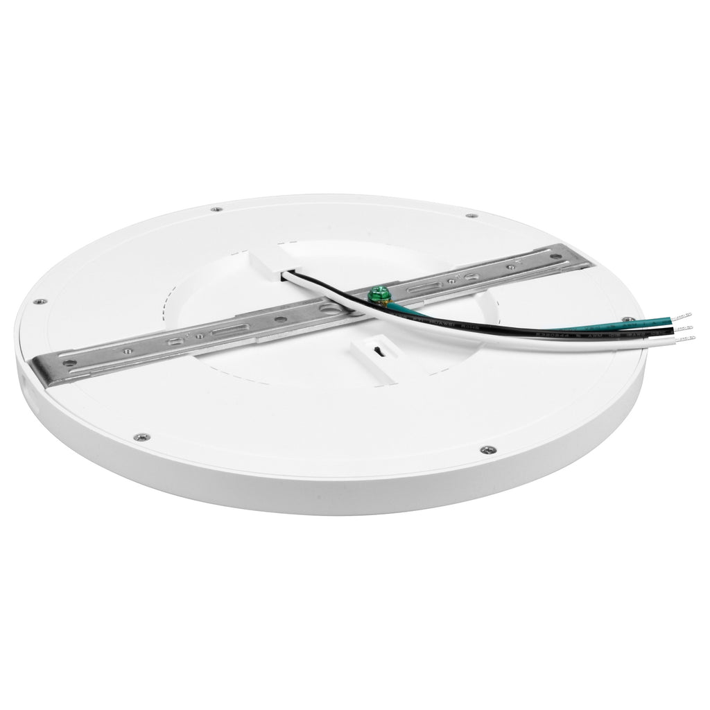 ModPLUS 3CCT LED Flush Mount, Black / 9"