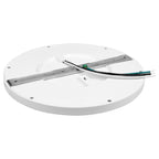 ModPLUS 3CCT LED Flush Mount, Black / 9"