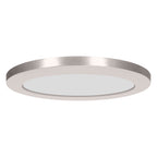 ModPLUS 3CCT LED Flush Mount, Brushed Steel / 12"