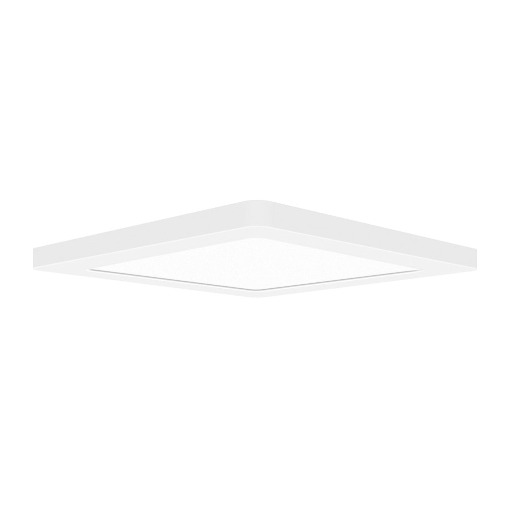 ModPlus SQ LED Flush Mount, White / 8.5"
