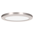 ModPLUS Dual Voltage LED Flush Mount, Brushed Steel / 7"