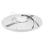 ModPLUS Dual Voltage LED Flush Mount, Black / 7"