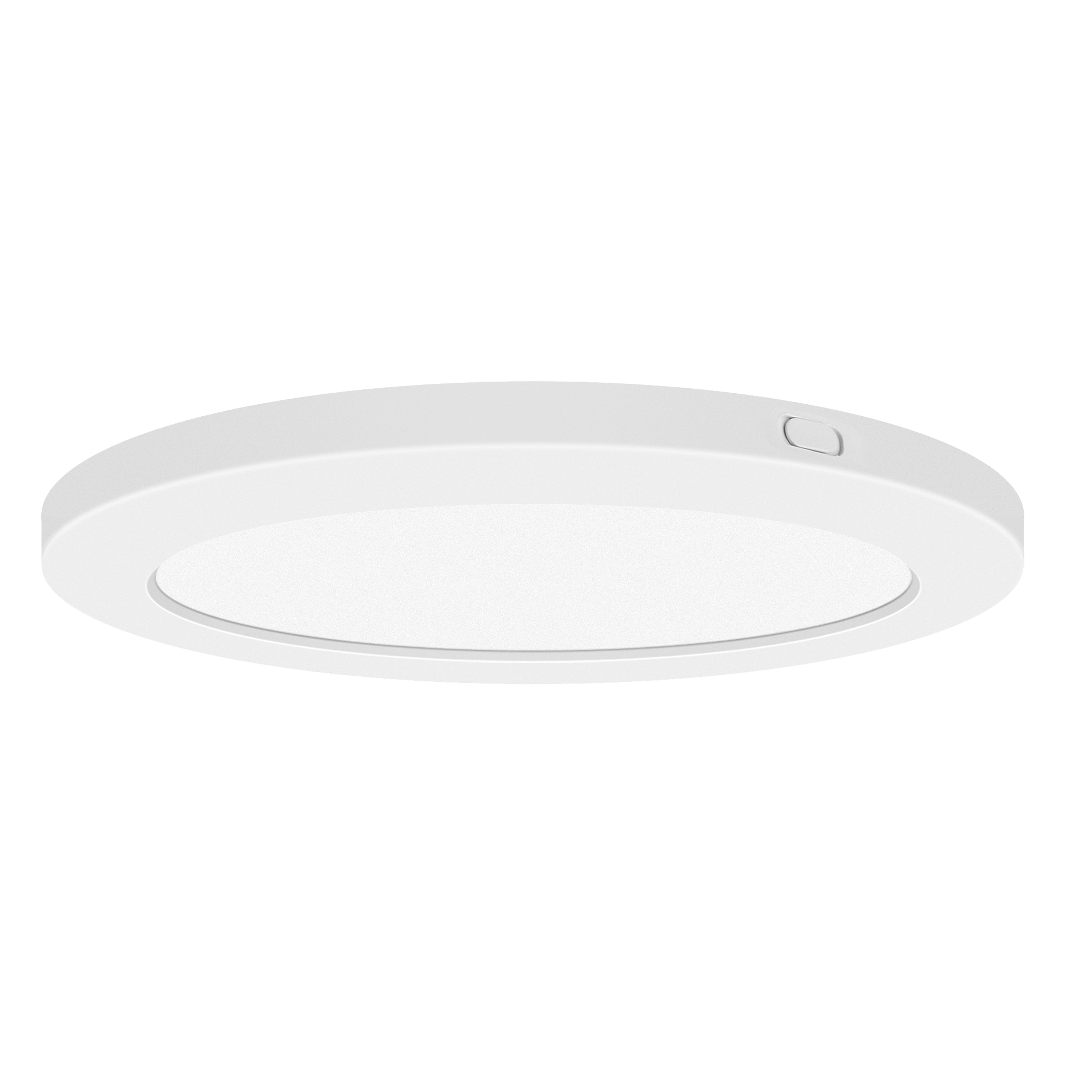 ModPLUS Dual Voltage LED Flush Mount, White / 9"