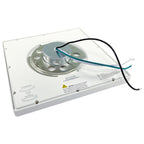 ModPlus SQ Dual Voltage LED Flush Mount, Black