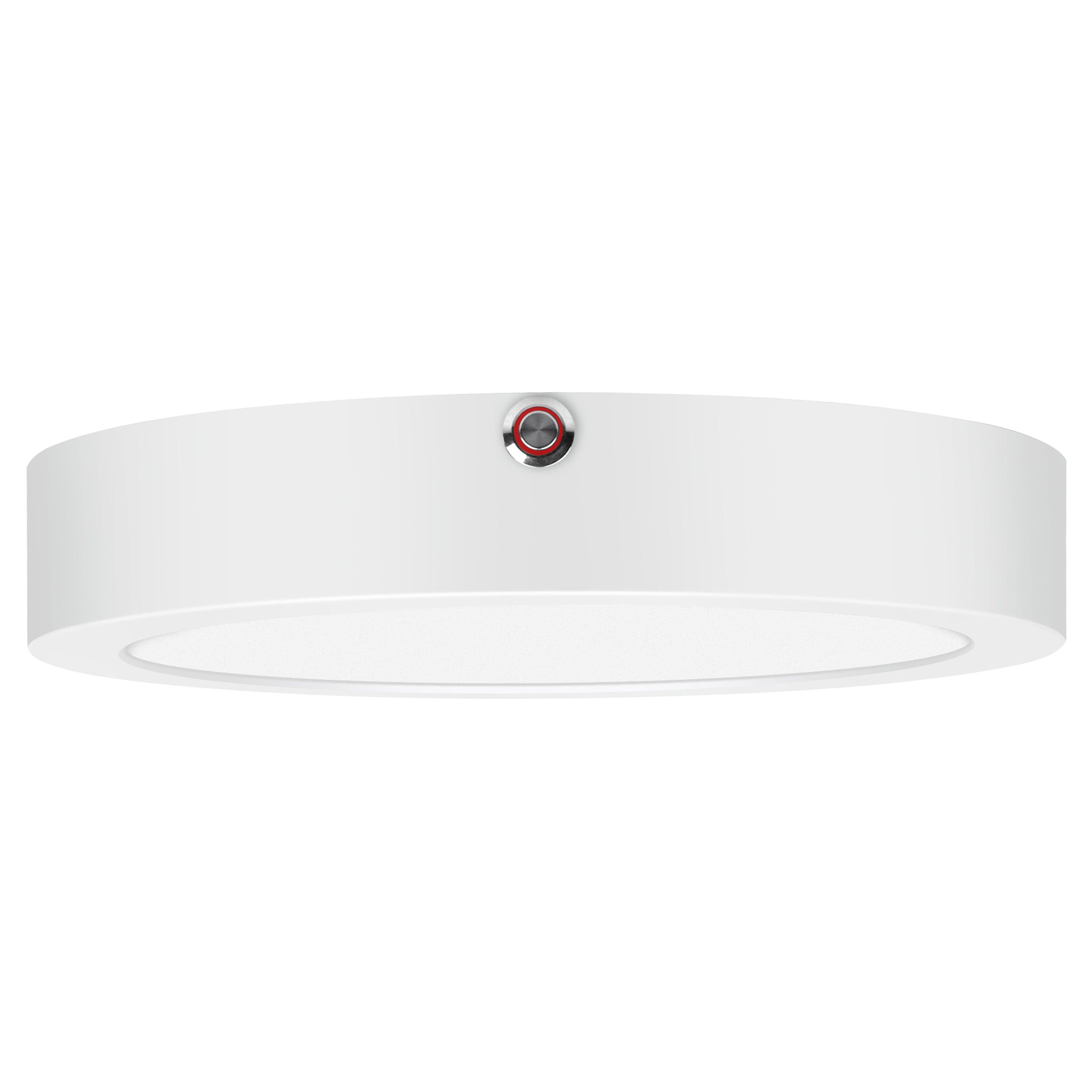 ModPLUS Dual Voltage Emergency Battery Backup LED Flush Mount