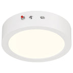 Slim Color Selectable Emergency Battery Backup 5CCT LED Flush Mount