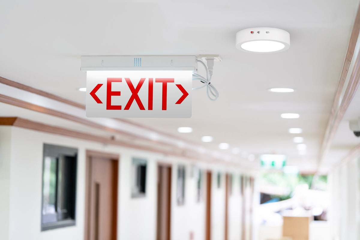 Access Lighting Slim Color Selectable Emergency Battery Backup 5CCT LED Flush Mount, image 6