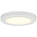Slim LED Flush Mount, White / 12"