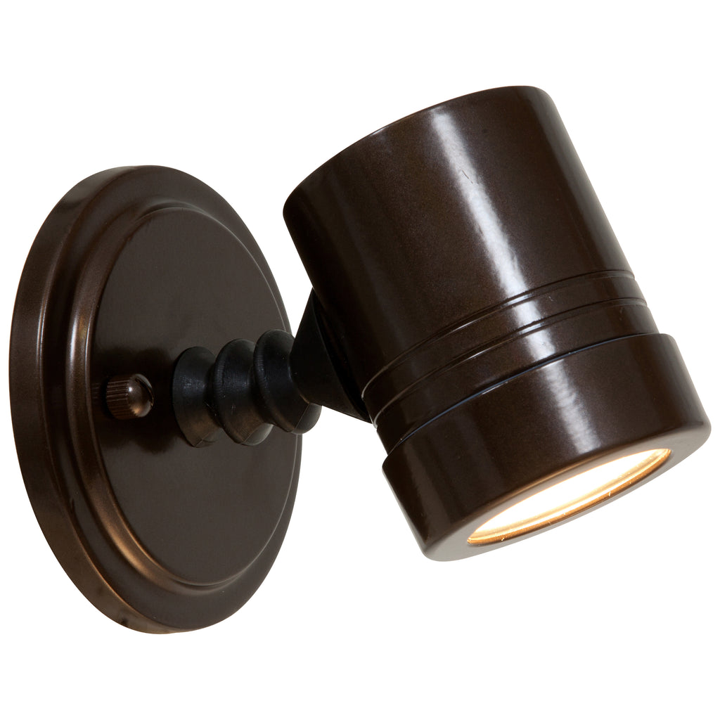 Myra Outdoor Adjustable Spotlight, Bronze