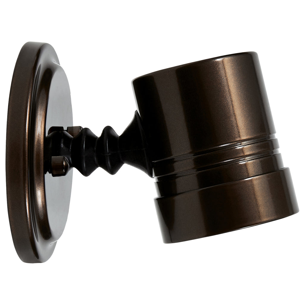 Myra Outdoor Adjustable Spotlight, Bronze