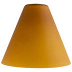 Inari Silk Martini Pendant Glass Shade, Amber Glass