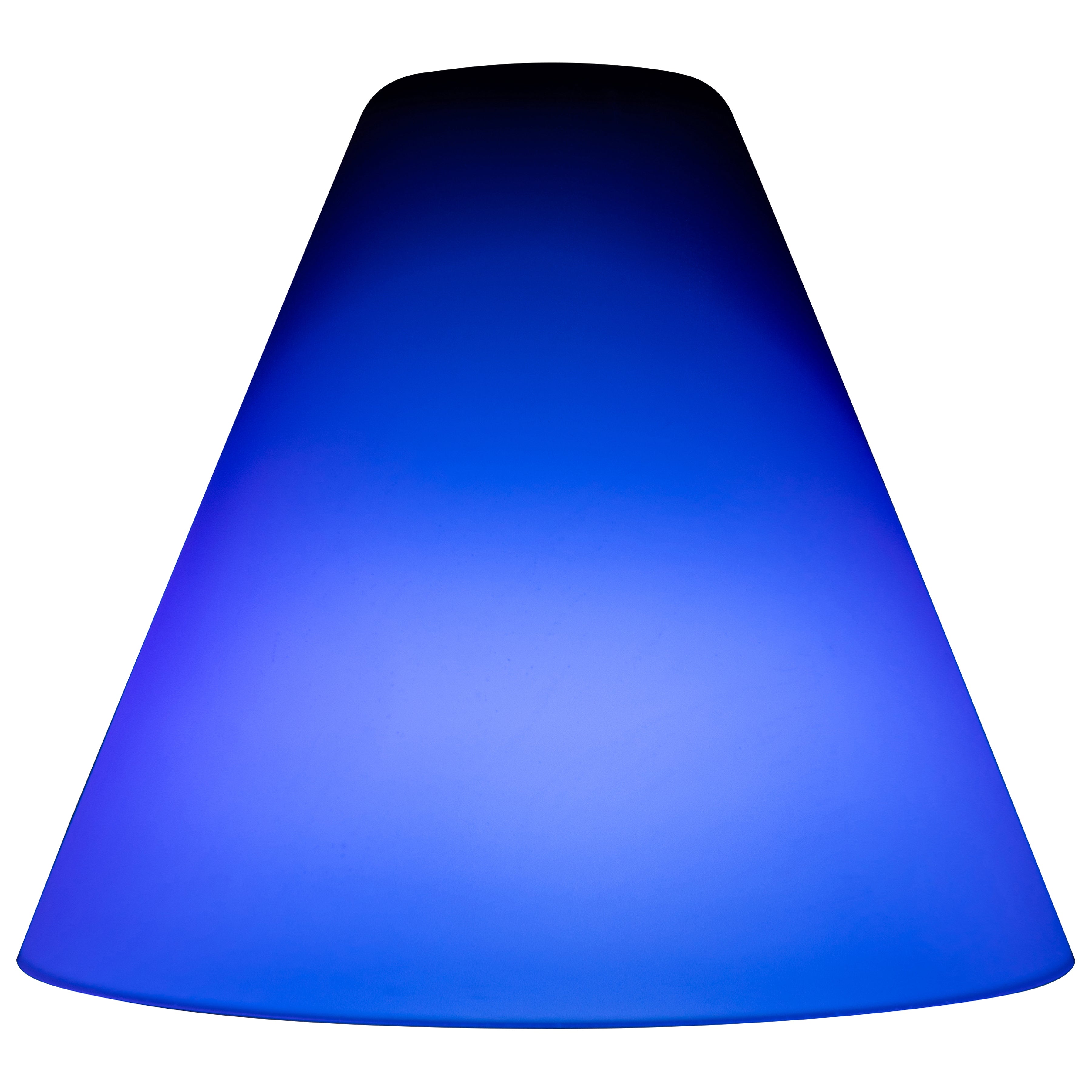 Inari Silk Martini Pendant Glass Shade, Cobalt Glass