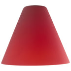 Inari Silk Martini Pendant Glass Shade, Red Glass