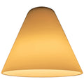 Inari Silk Martini Pendant Glass Shade, White Glass
