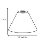 Access Lighting Inari Silk Martini Pendant Glass Shade, White Glass, image 6