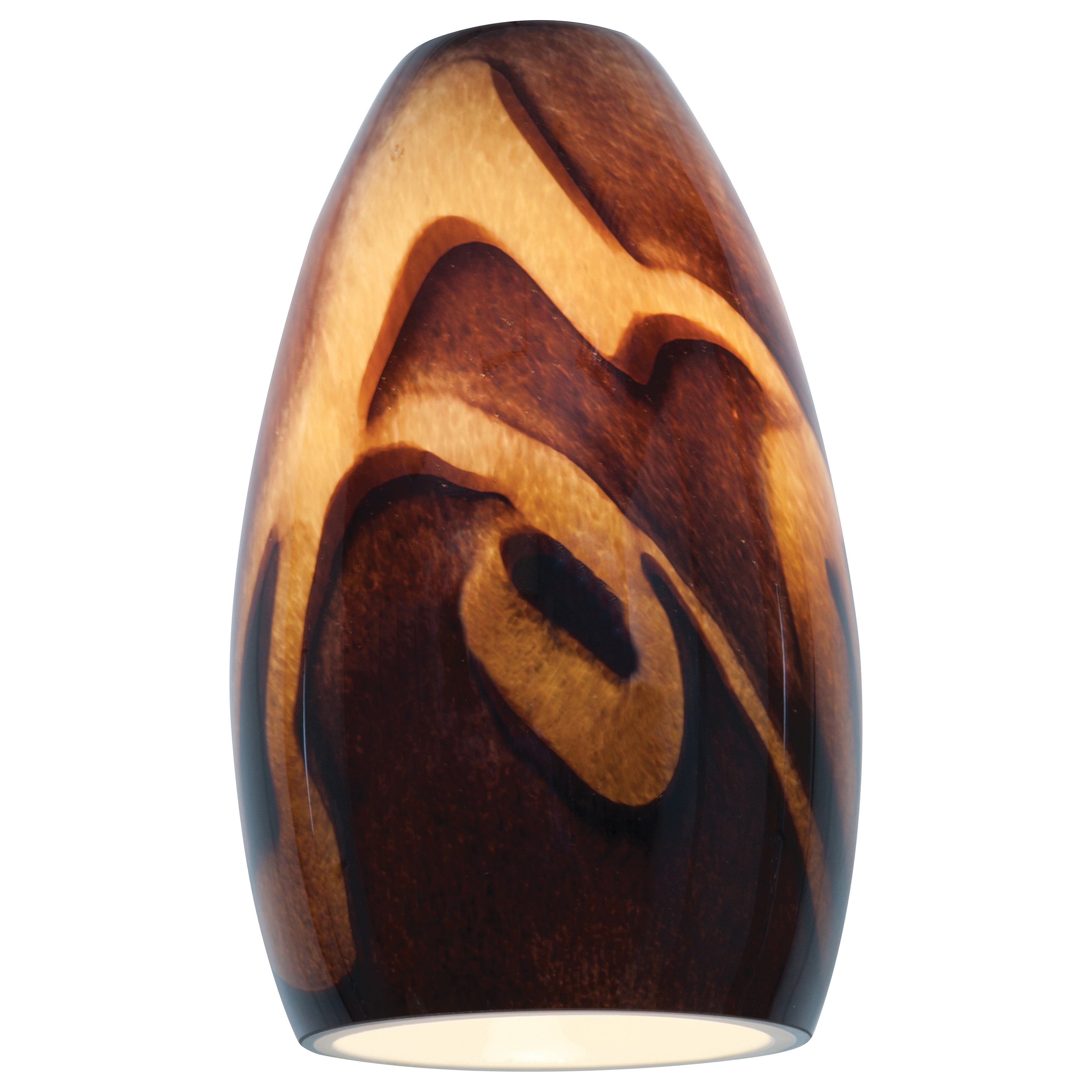 Merlot Pendant Glass Shade, Inca Glass