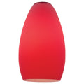 Merlot Pendant Glass Shade, Red Glass