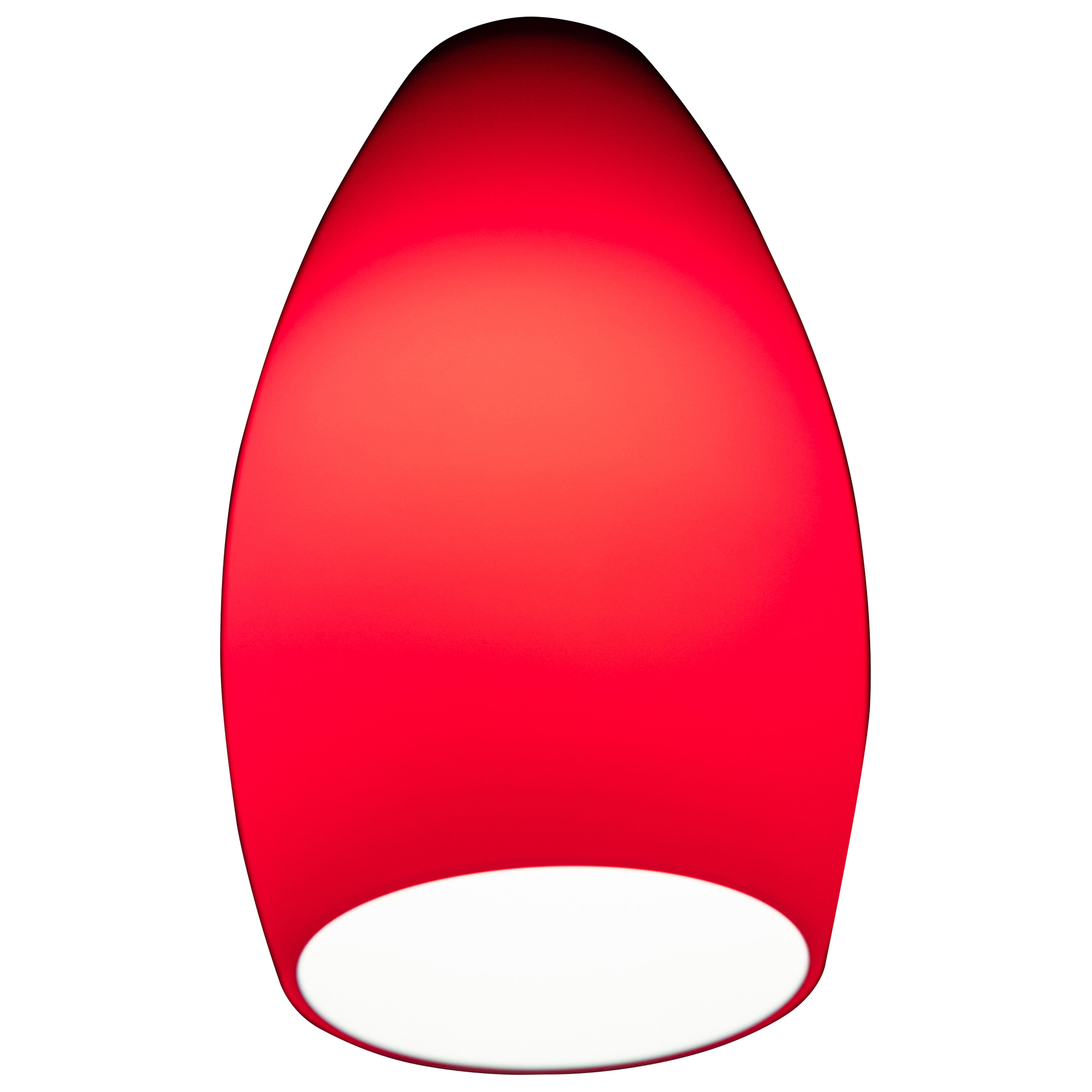 Merlot Pendant Glass Shade, Red Glass