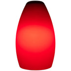 Merlot Pendant Glass Shade, Red Glass