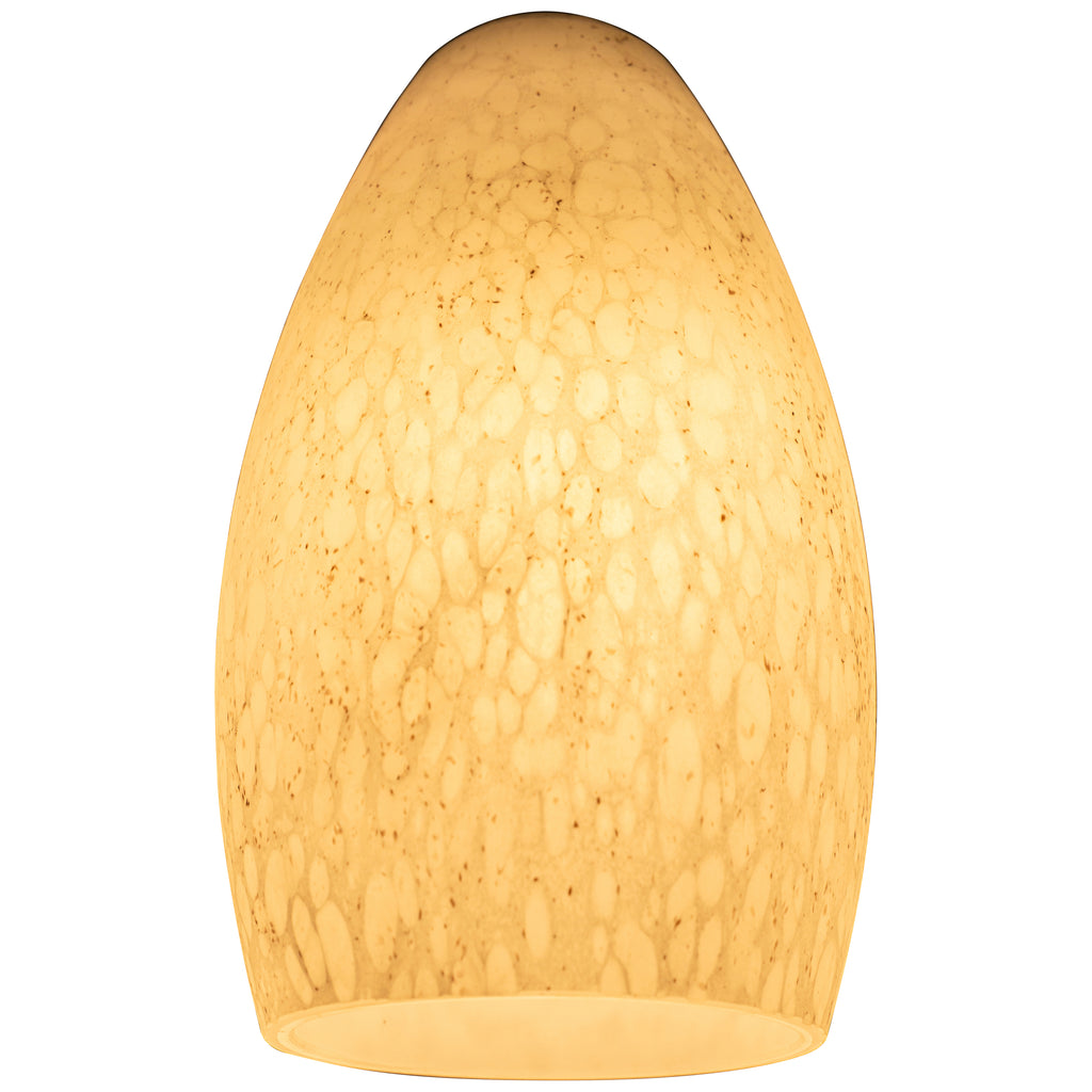 Merlot Pendant Glass Shade, White Stone Glass