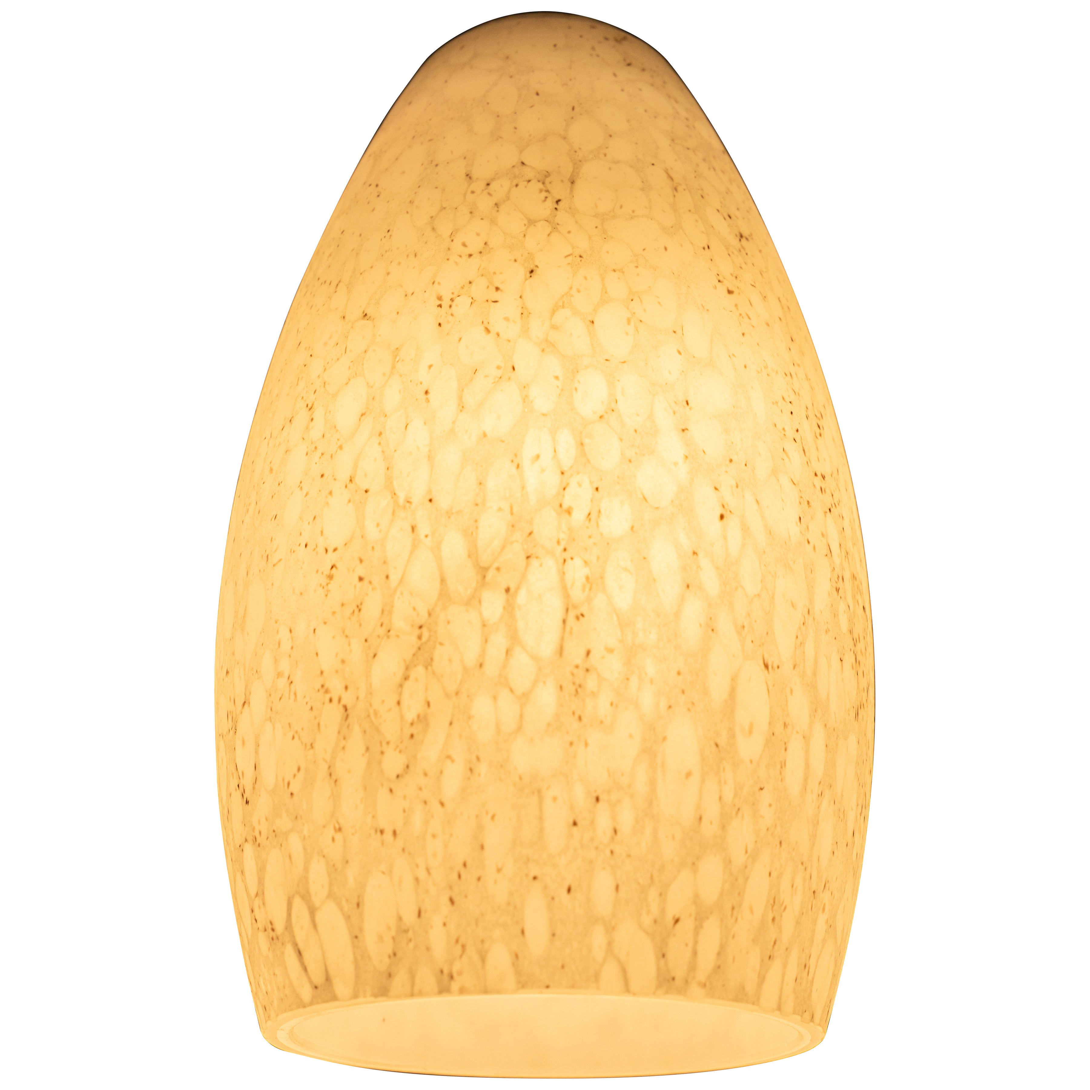 Merlot Pendant Glass Shade, White Stone Glass