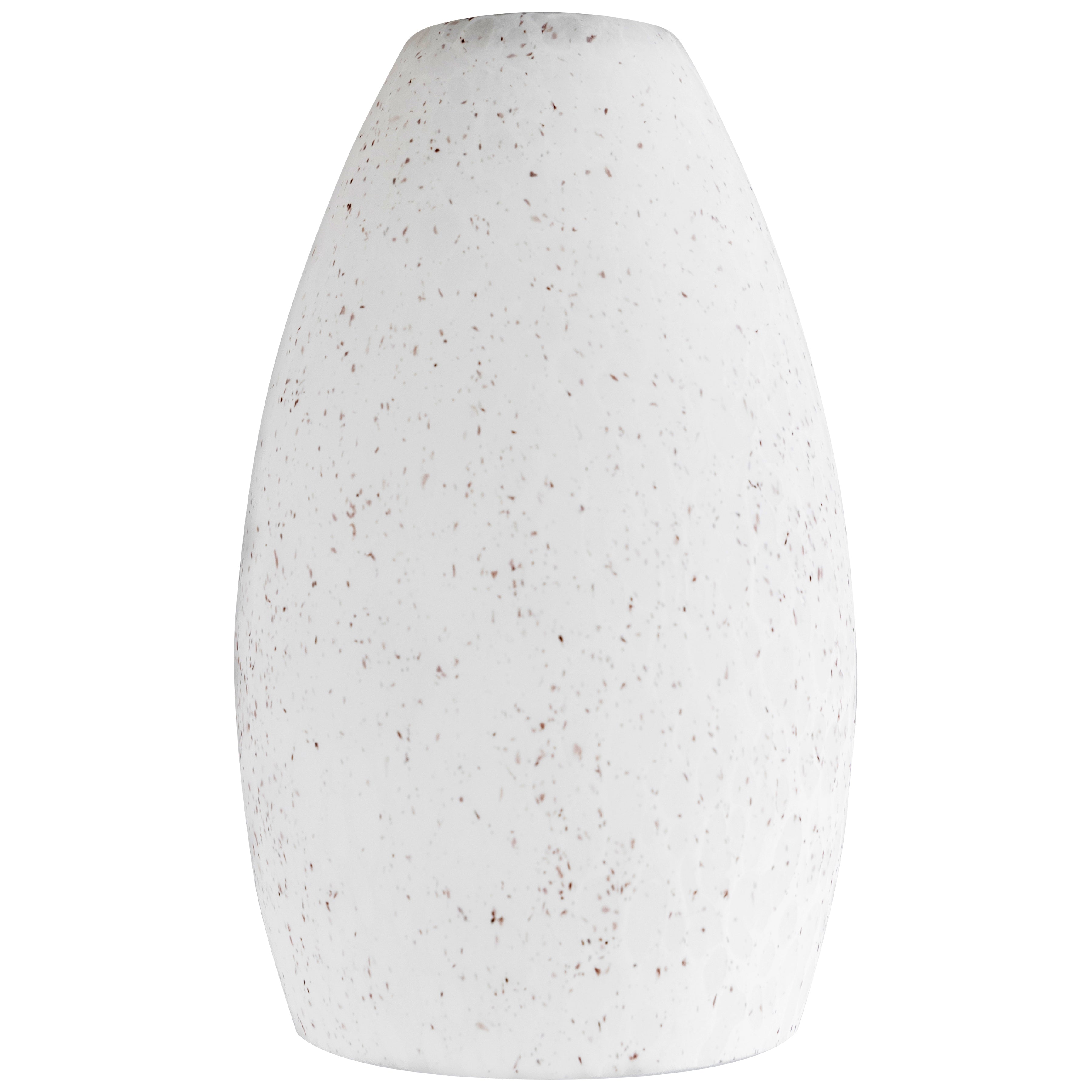 Merlot Pendant Glass Shade, White Stone Glass