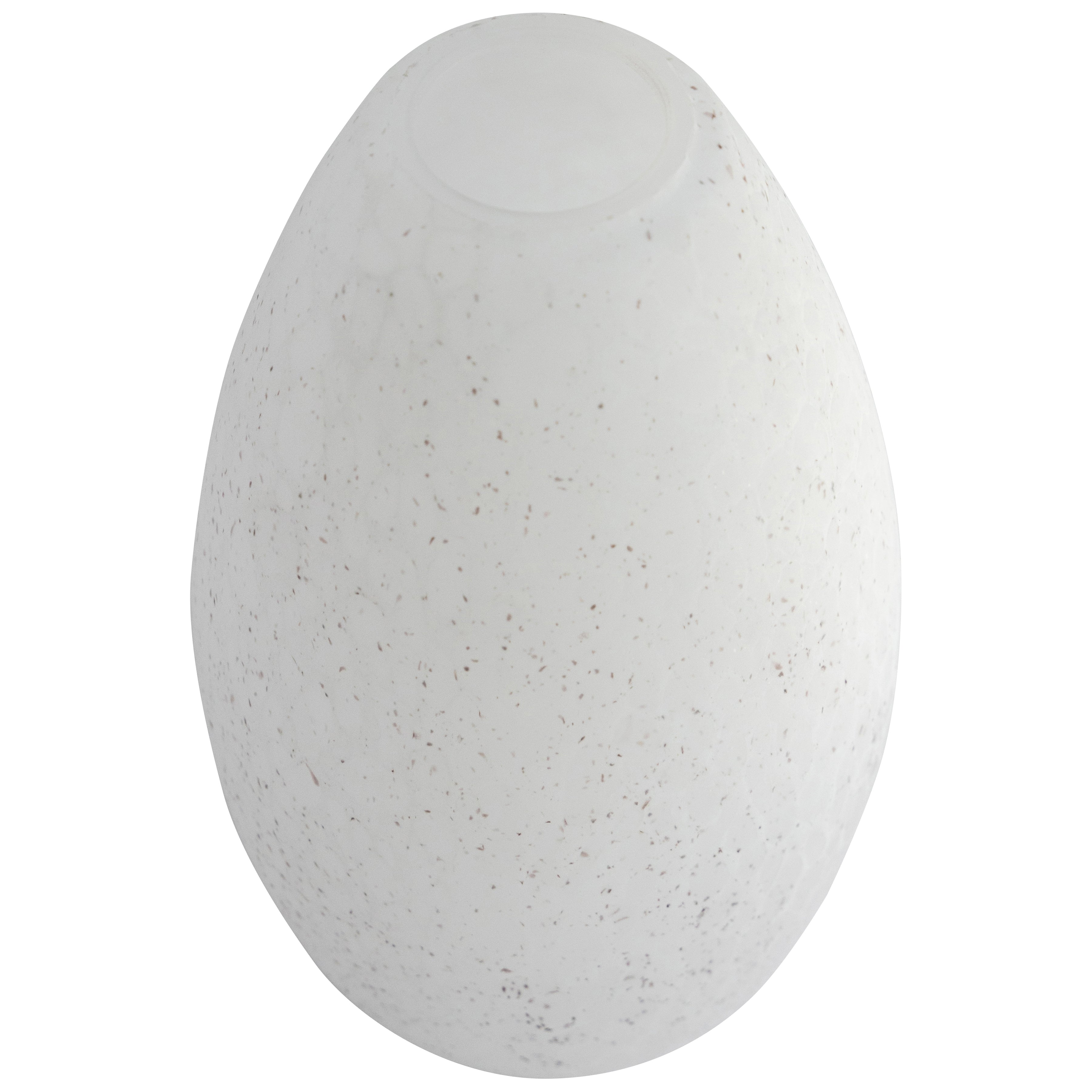 Merlot Pendant Glass Shade, White Stone Glass