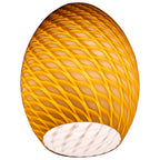 FireBird Pendant Glass Shade, Amber Firebird Glass