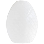 FireBird Pendant Glass Shade, White Firebird Glass