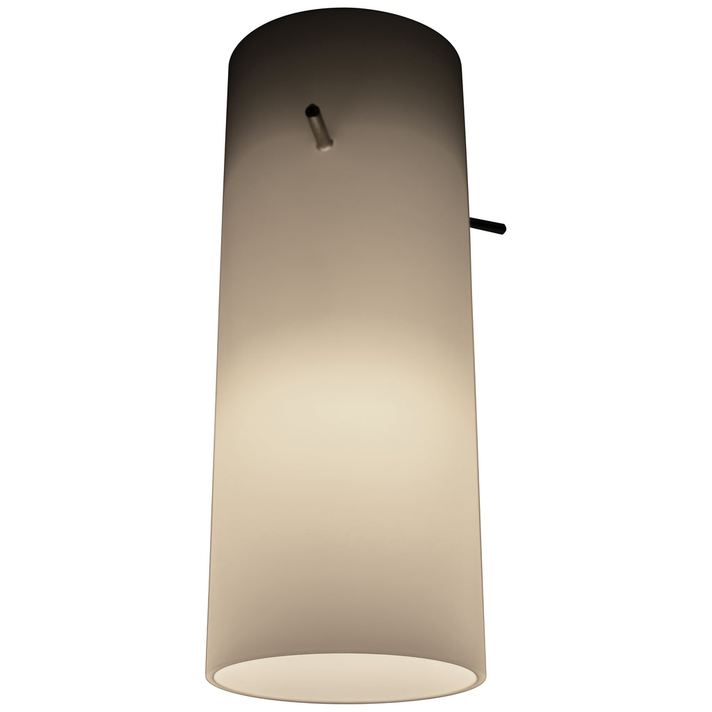 Cylinder Pendant Glass Shade, Opal Glass