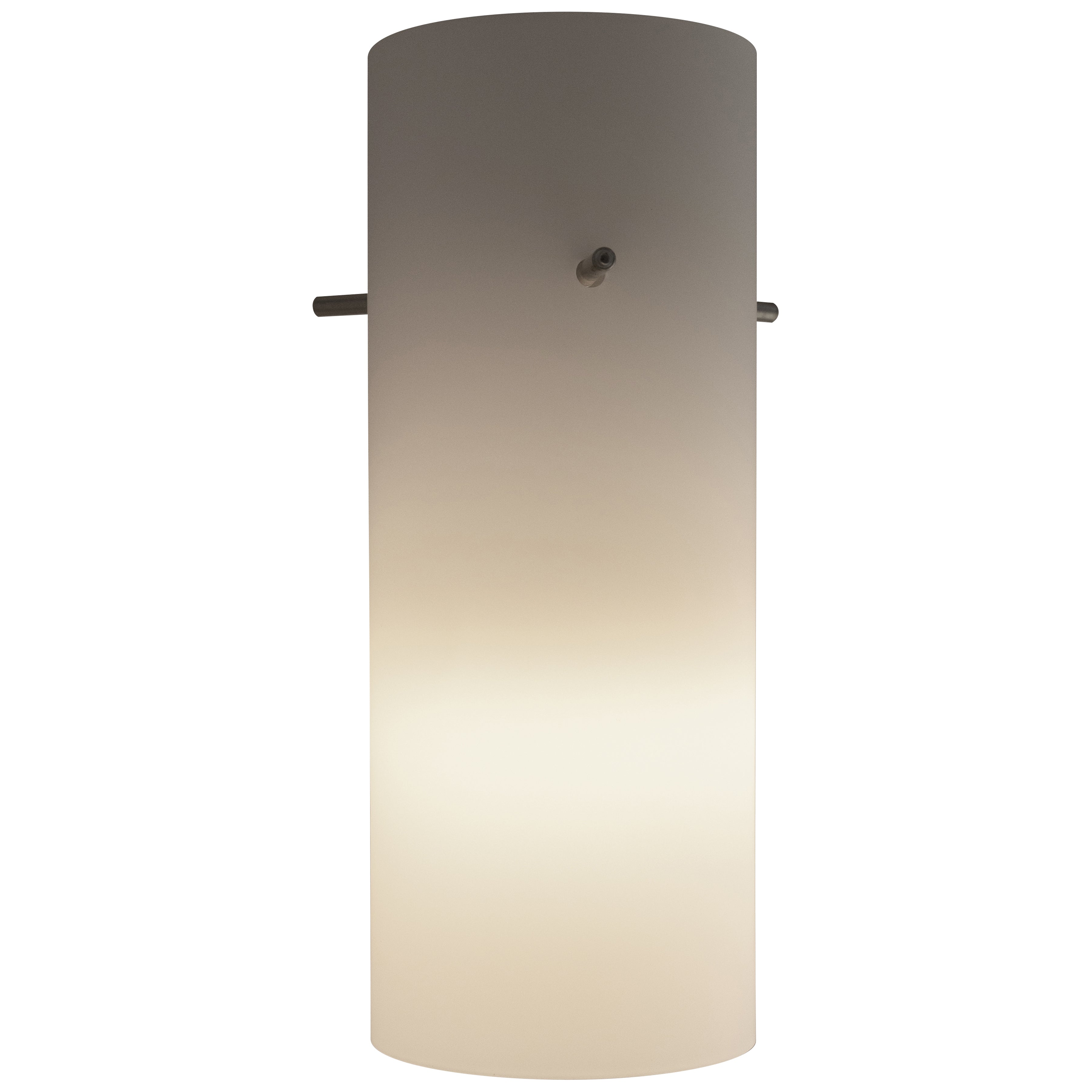 Cylinder Pendant Glass Shade, Opal Glass
