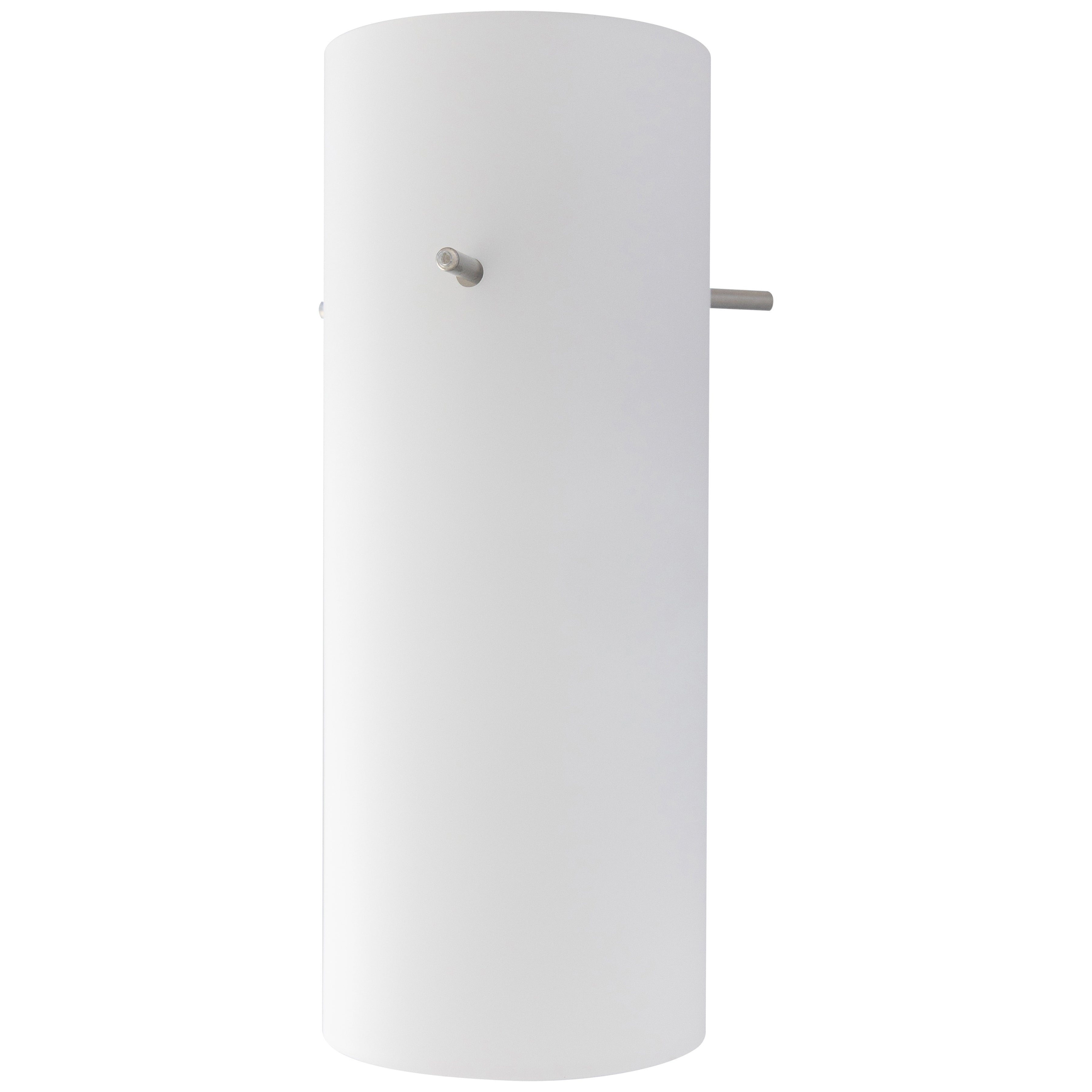 Cylinder Pendant Glass Shade, Opal Glass