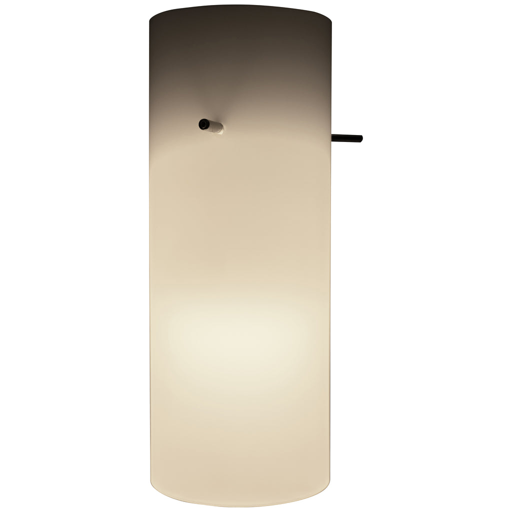 Cylinder Pendant Glass Shade, Opal Glass