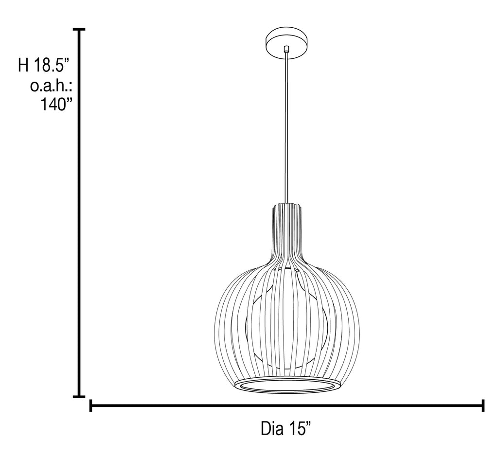 Access Lighting Chuki Pendant, image 2