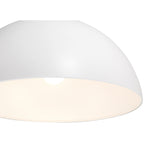 Huck 1 Light Pendant, Matte White