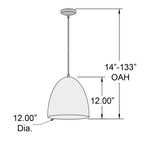 Access Lighting Liberty LED Pendant, image 4