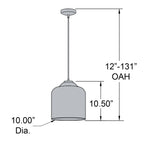 Access Lighting Forge Pendant, image 4