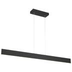 Holm LED Linear Pendant, Matte Black
