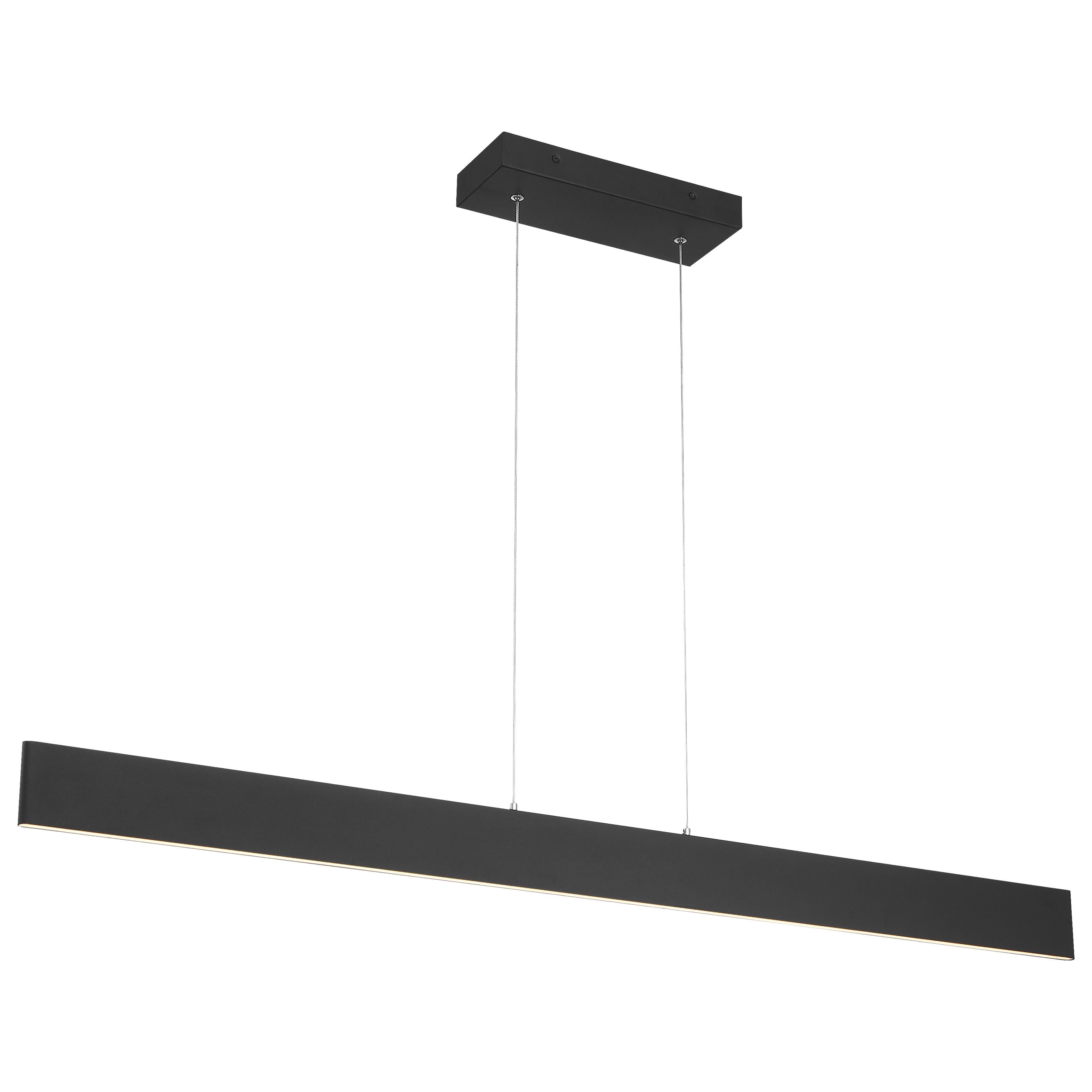 Holm LED Linear Pendant, Matte Black