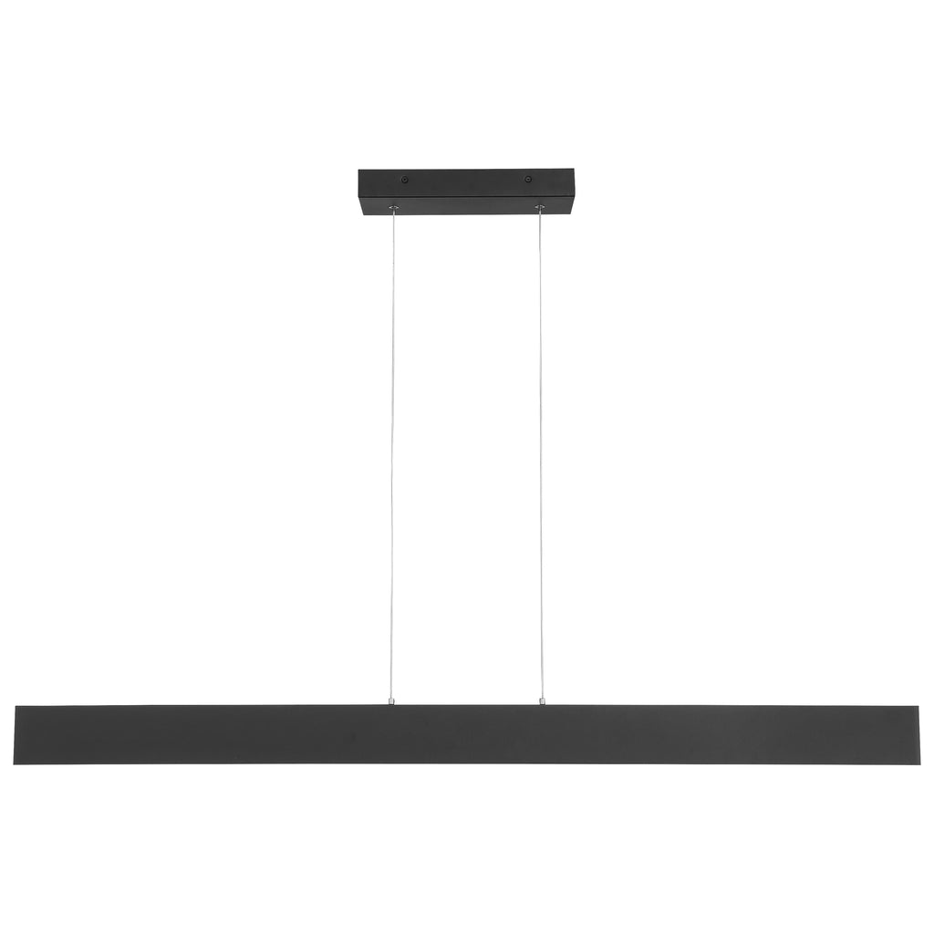 Holm LED Linear Pendant, Matte Black