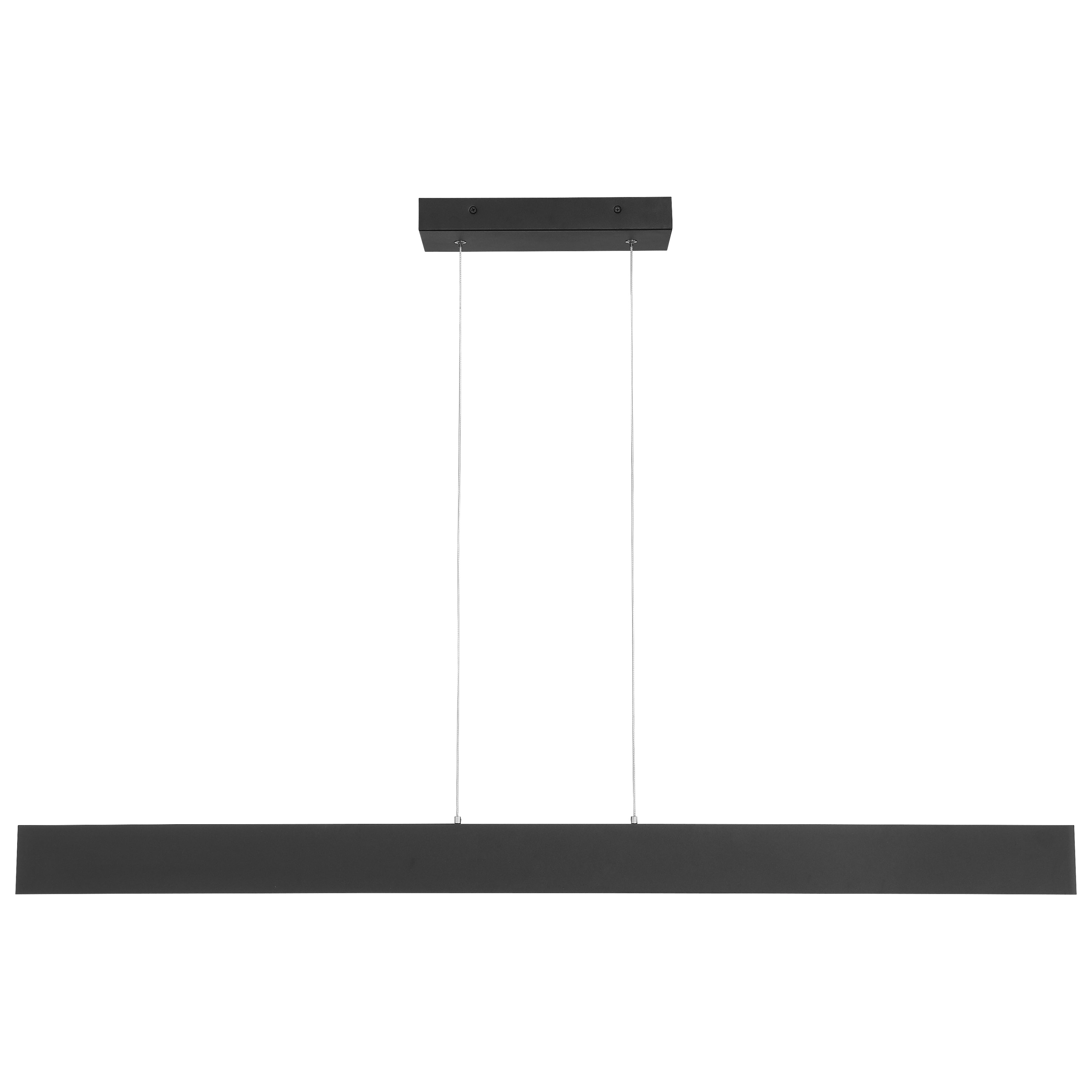 Holm LED Linear Pendant, Matte Black