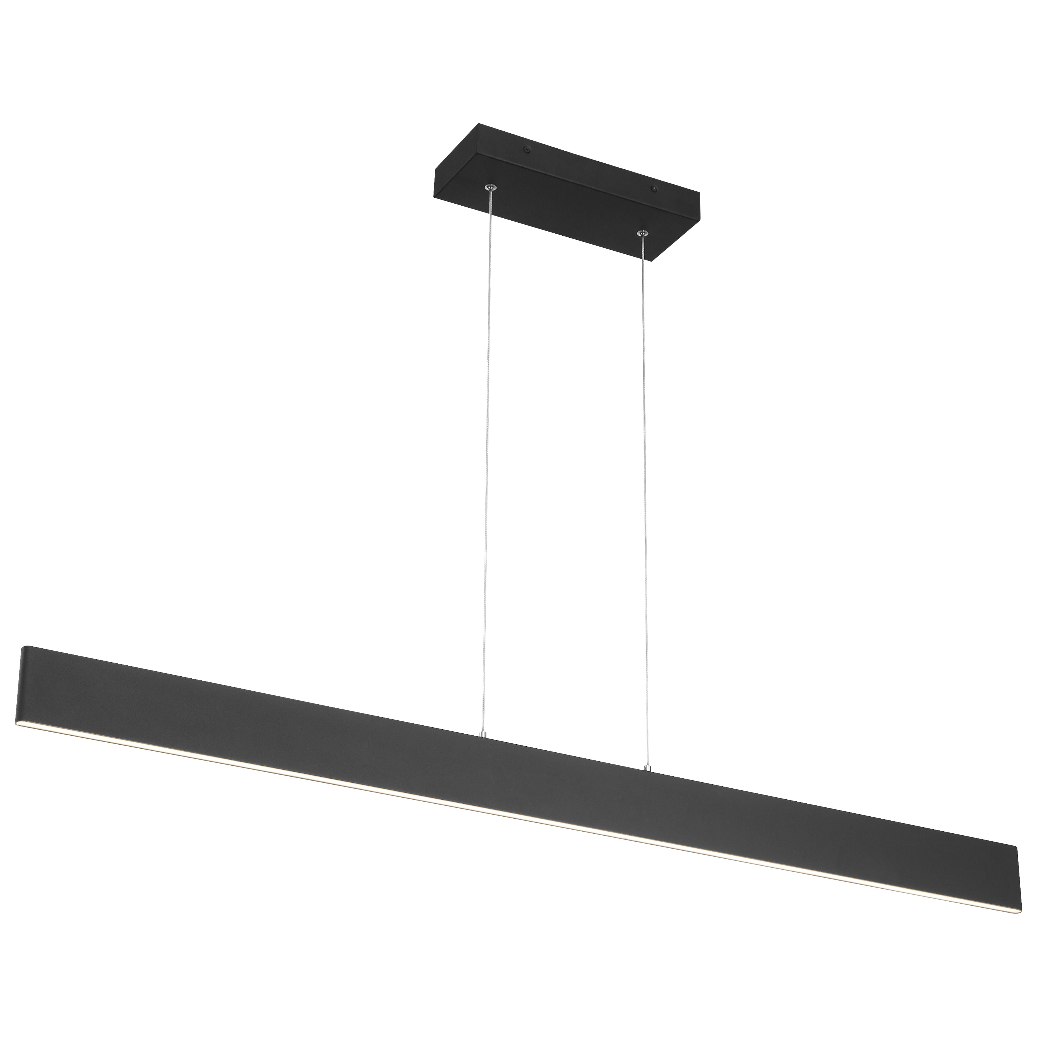 Holm LED Linear Pendant, Matte Black