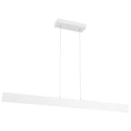 Holm LED Linear Pendant, Matte White