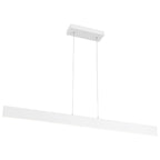 Holm LED Linear Pendant, Matte White