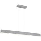 Form Dual Voltage LED Linear Pendant, Gray