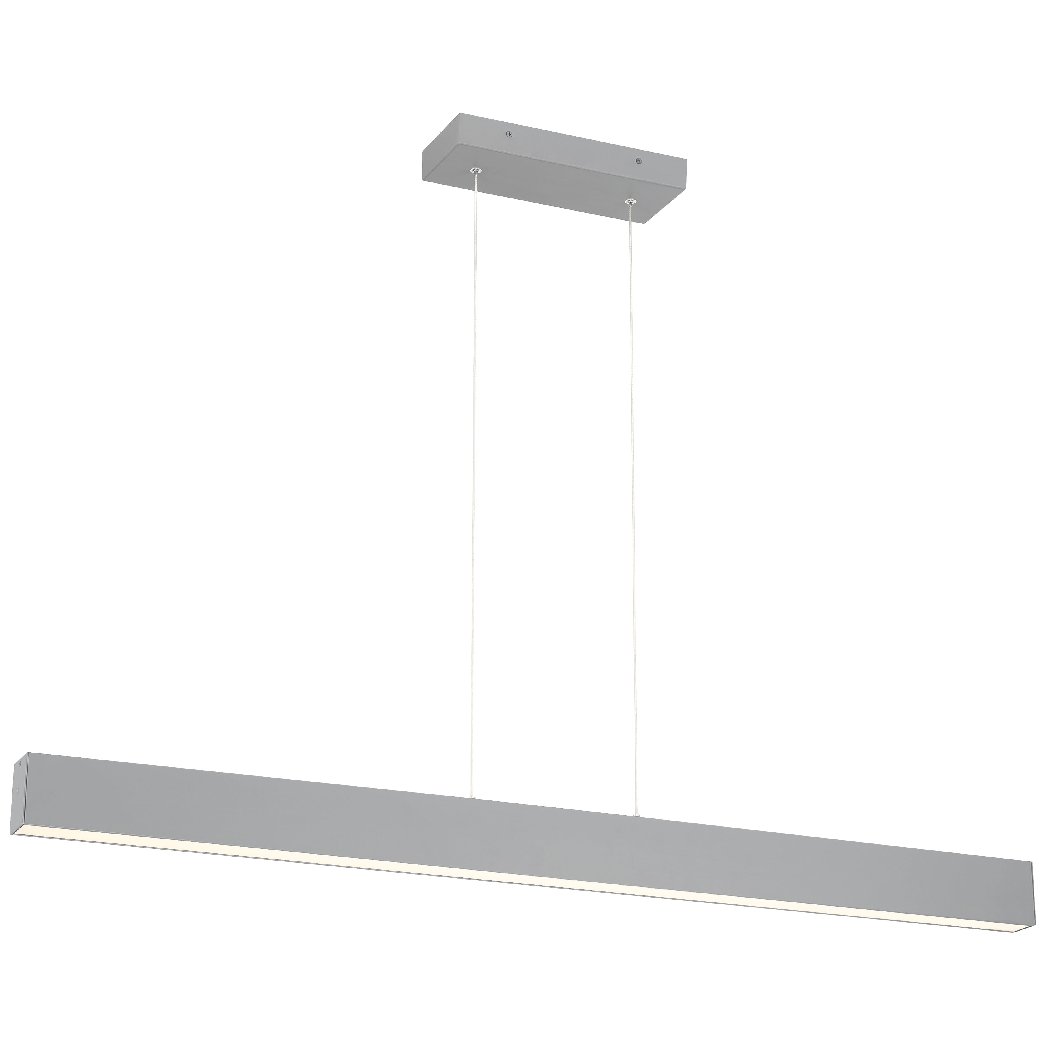 Form Dual Voltage LED Linear Pendant, Gray