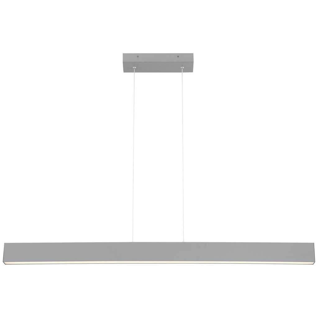 Form Dual Voltage LED Linear Pendant, Gray
