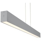 Form Dual Voltage LED Linear Pendant, Gray
