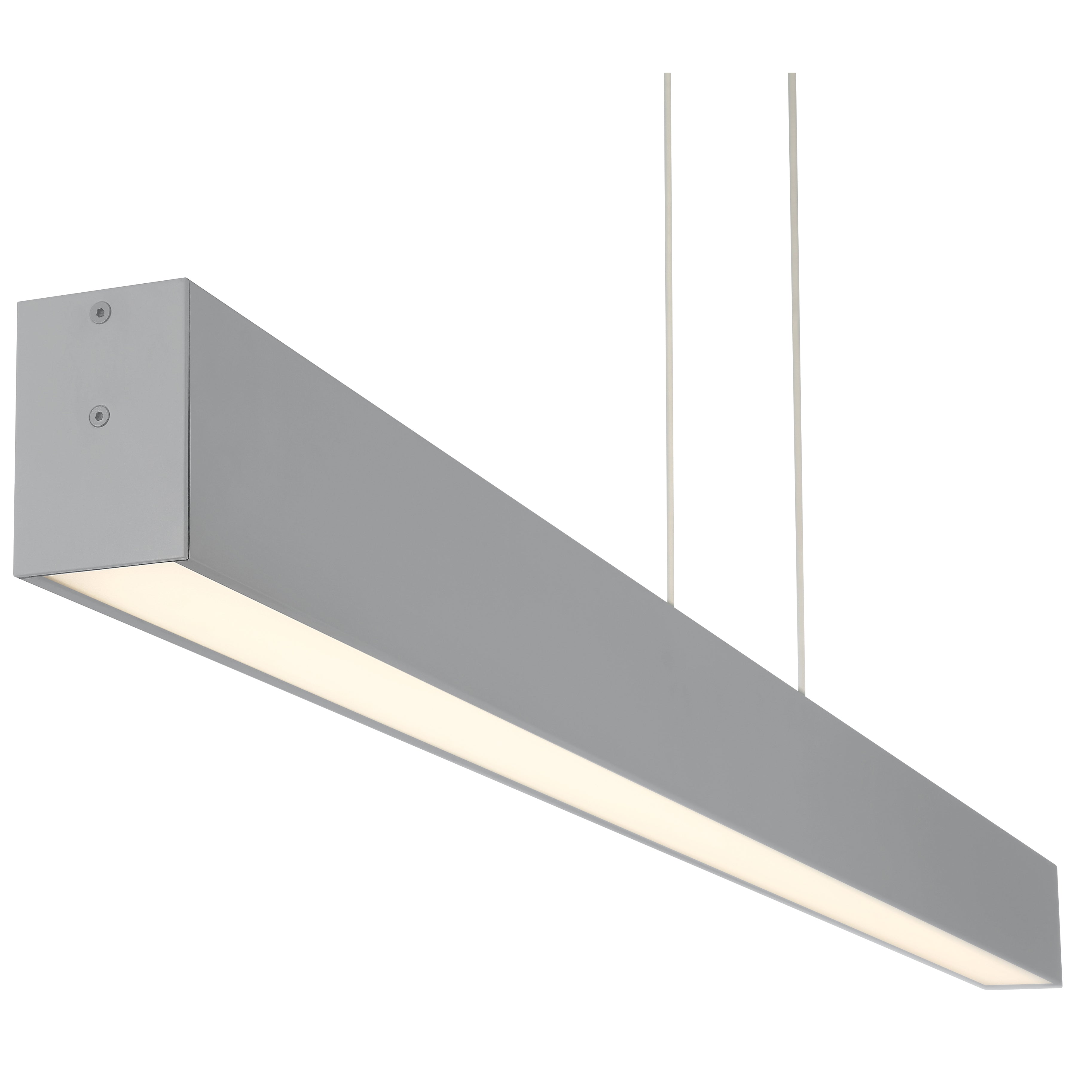 Form Dual Voltage LED Linear Pendant, Gray