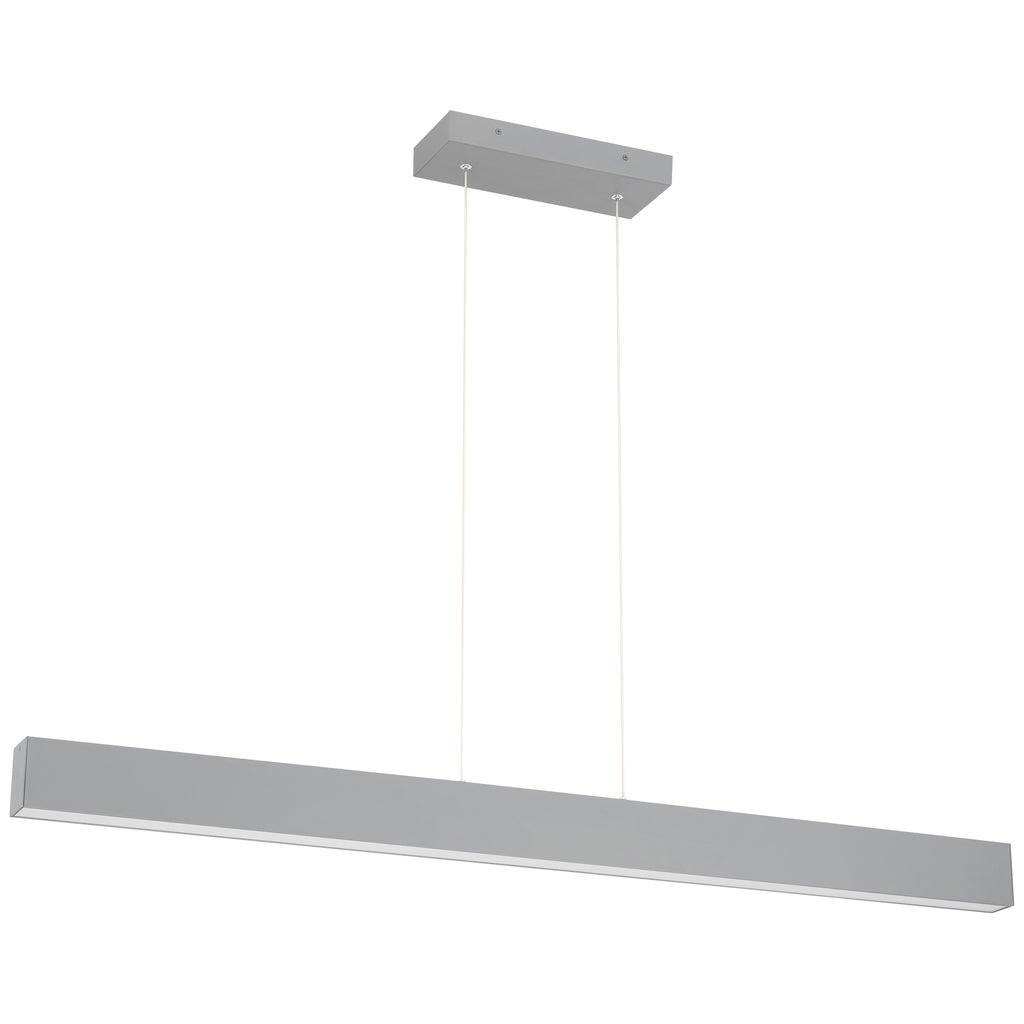 Form Dual Voltage LED Linear Pendant, Gray